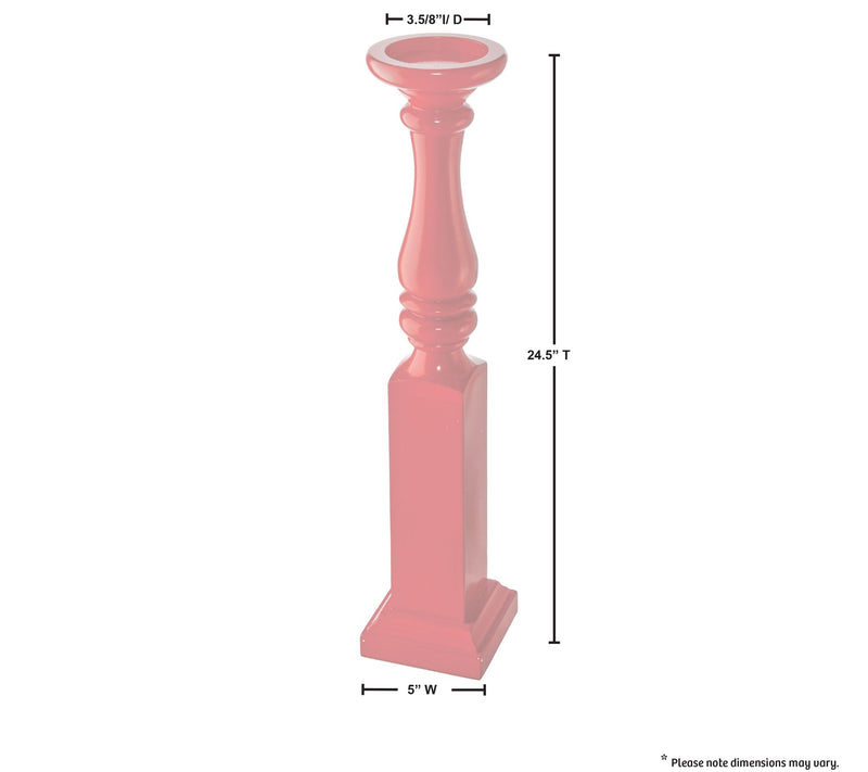 24.5" Wood Spindle Stand by Valerie — View 6