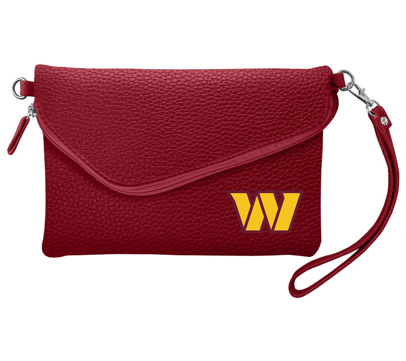 Little Earth NFL Pebble Fold Over Crossbody Pure — View 4
