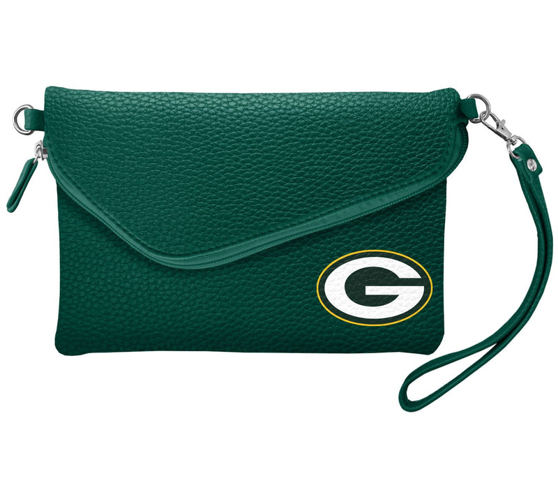 Little Earth NFL Pebble Fold Over Crossbody Pure — View 28