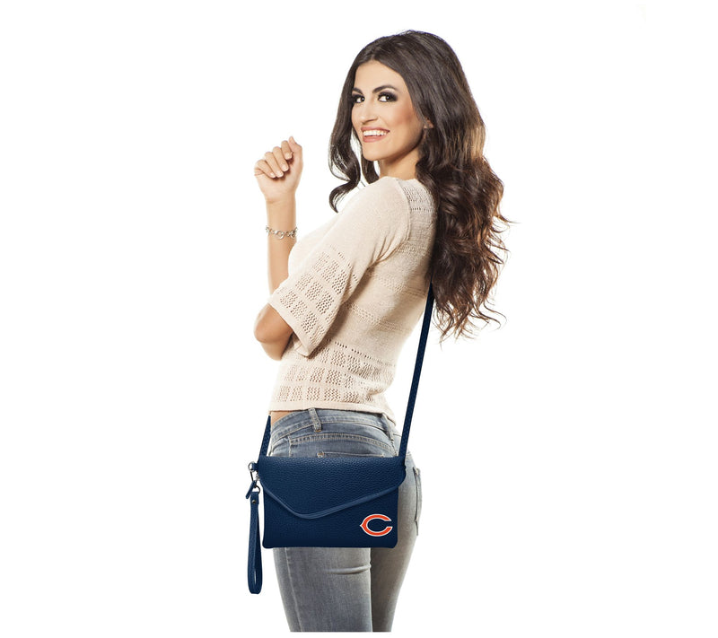 Little Earth NFL Pebble Fold Over Crossbody Pure — View 51