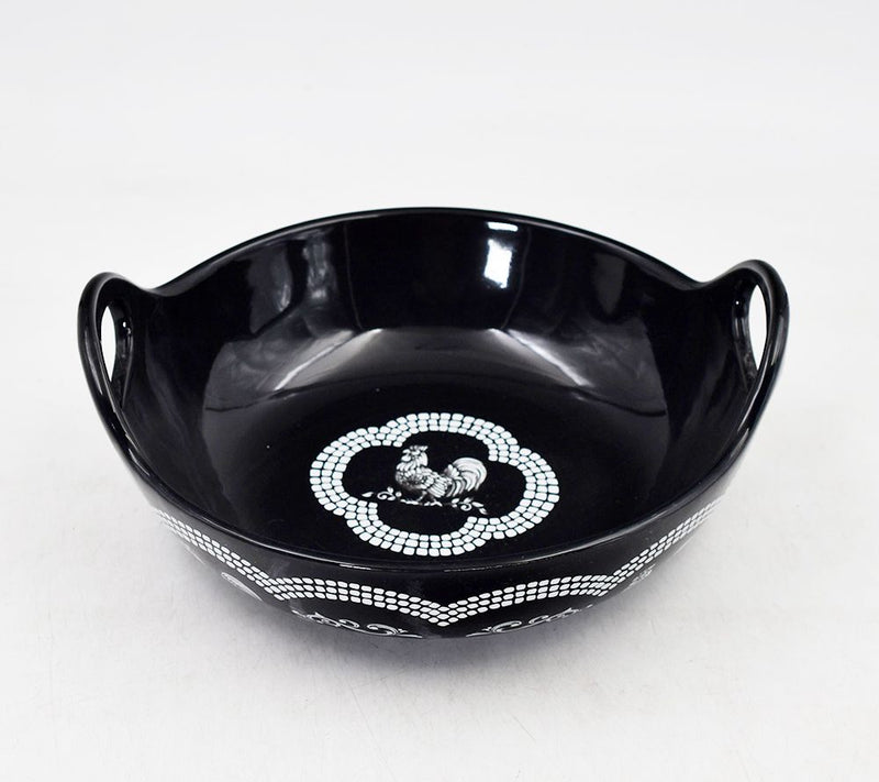 Temp-tations Doodle Doo 3-qt Deep Serving Bowl with Handles — View 3