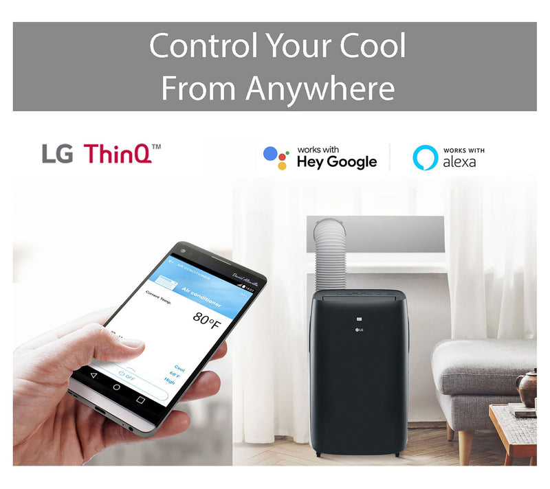 LG Electronics 8,000 BTU Porta ble Air Conditi oner — View 2