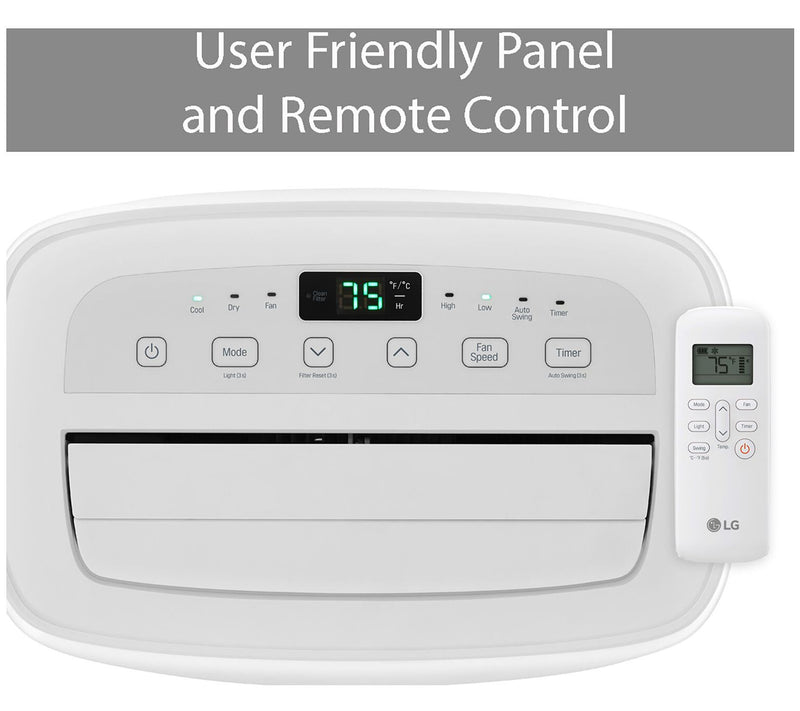 LG Electronics 7,000 BTU Portable Air Conditioner — View 7