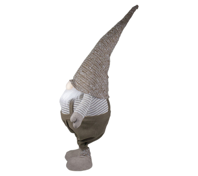 Northlight brown overalls gnome — View 5