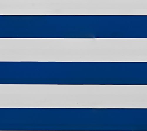 Copa Judaica Blue Stripe Crystal Menorah — View 2