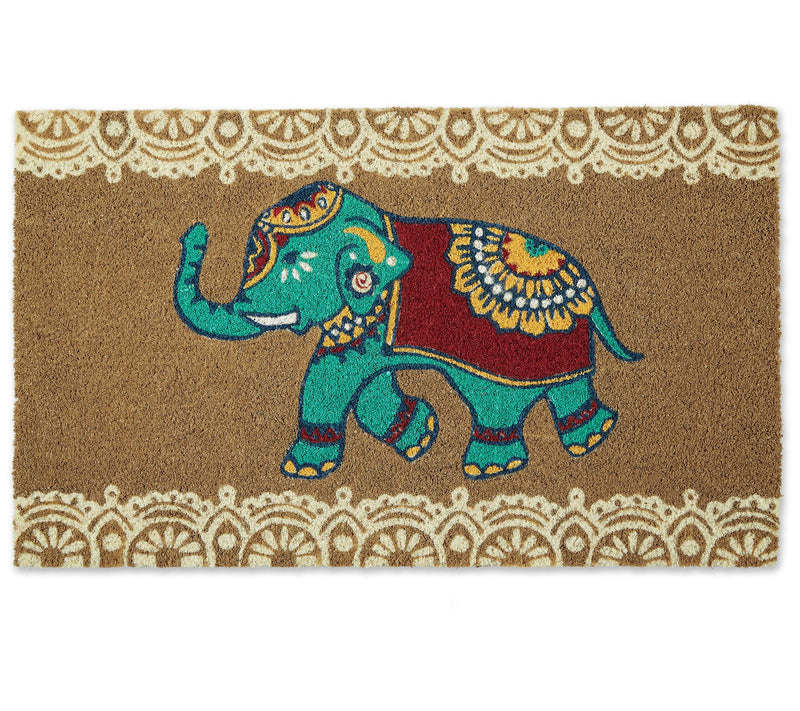 Design Imports Indian Elephant 18x30 Doormat — Main view