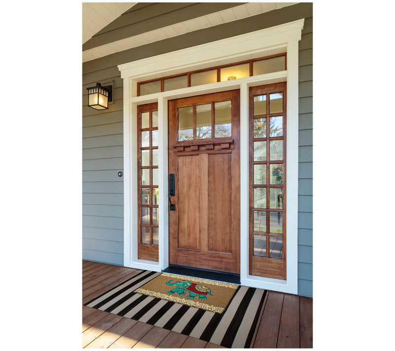 Design Imports Indian Elephant 18x30 Doormat — View 7