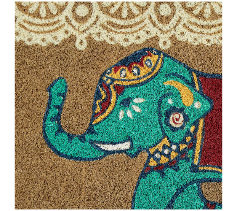 Design Imports Indian Elephant 18x30 Doormat — View 4