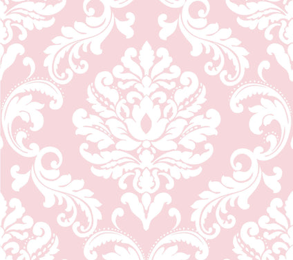 Pink Ariel Peel & Stick Wallpaper