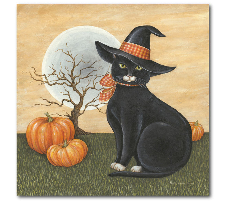 Courtside Market Pretty Kitty 16x16 Canvas Wall Art — View 3
