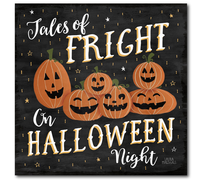 Courtside Market Haunted Halloween VI 16x16 Can vas Wall Art — View 3