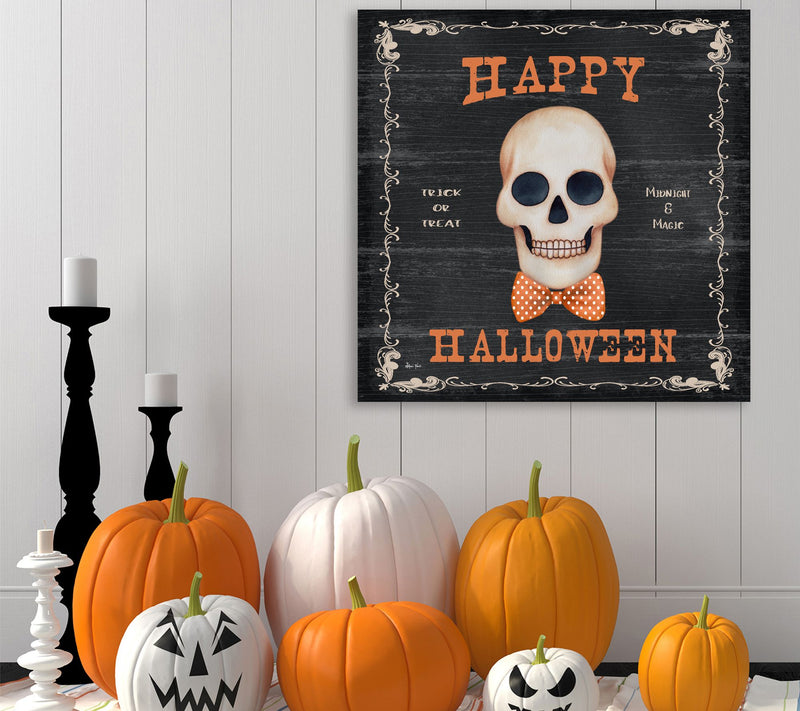 Courtside Market Halloween vintage sign 16x16 C anvas Wall Art — View 5