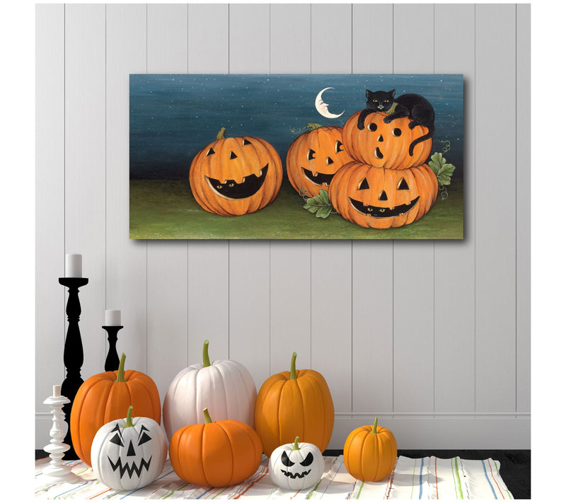 Courtside Market Pumpkin Patch 12x24 Canvas Wal l Art — View 4