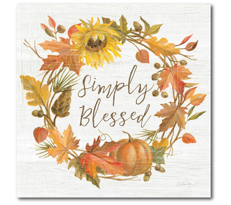 Courtside Market Fall Splendor VI 16x16 Canvas Wall Art — View 3