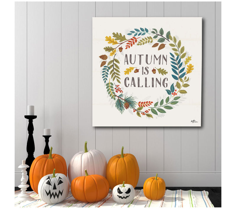 Courtside Market Peace and Lodge VII 16x16 Canvas Wall Art — View 2