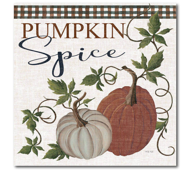 Courtside Market Pumpkin and spice 16x16 Canvas Wall Art — View 3