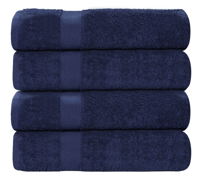 Superior Ultra-soft Cotton 4-Piece Bath Towel Set — View 5