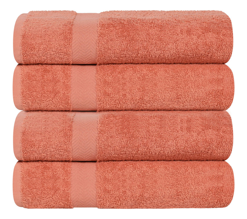 Superior Ultra-soft Cotton 4-Piece Bath Towel Set — View 9