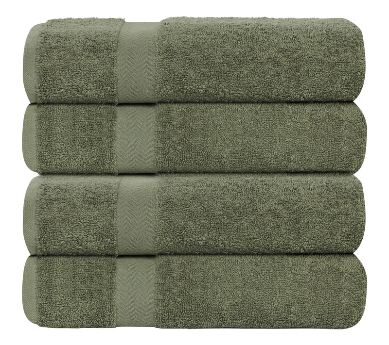 Superior Ultra-soft Cotton 4-Piece Bath Towel Set — View 13