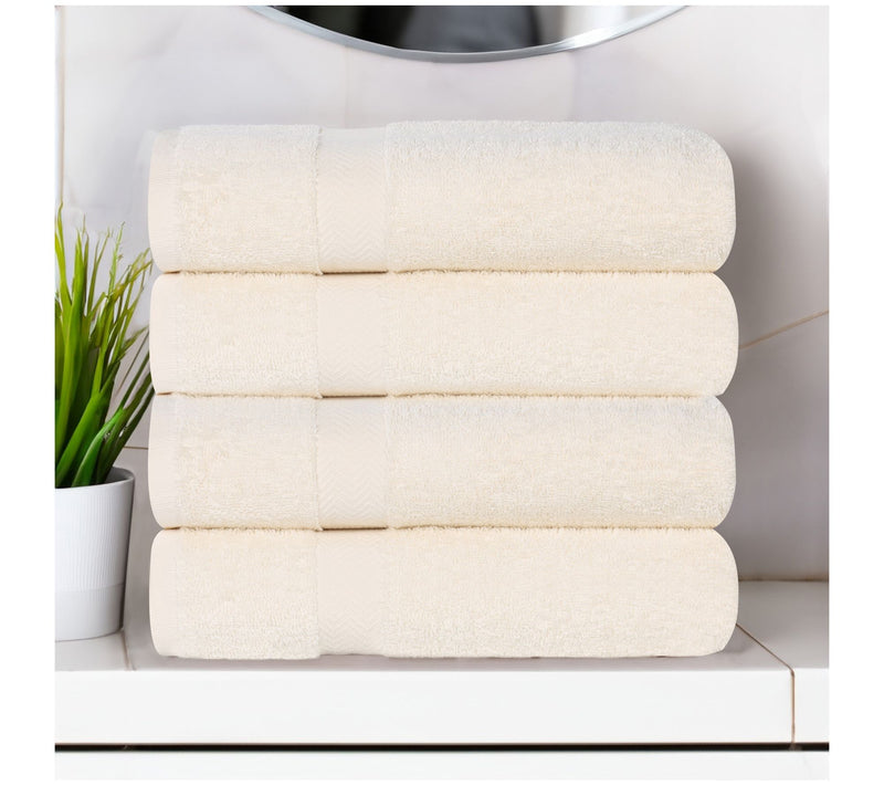 Superior Ultra-soft Cotton 4-Piece Bath Towel Set — View 26