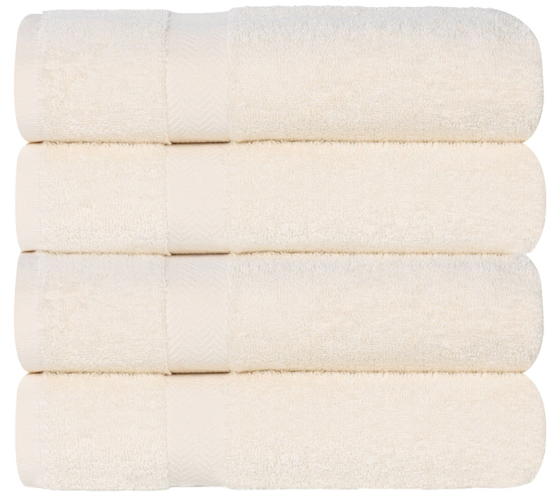 Superior Ultra-soft Cotton 4-Piece Bath Towel Set — Main view