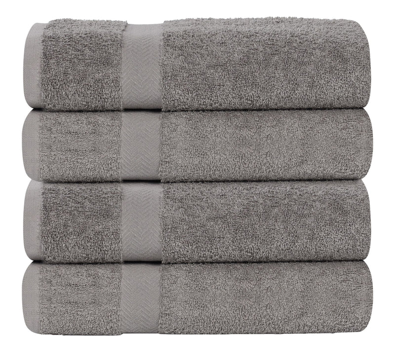 Superior Ultra-soft Cotton 4-Piece Bath Towel Set — View 7