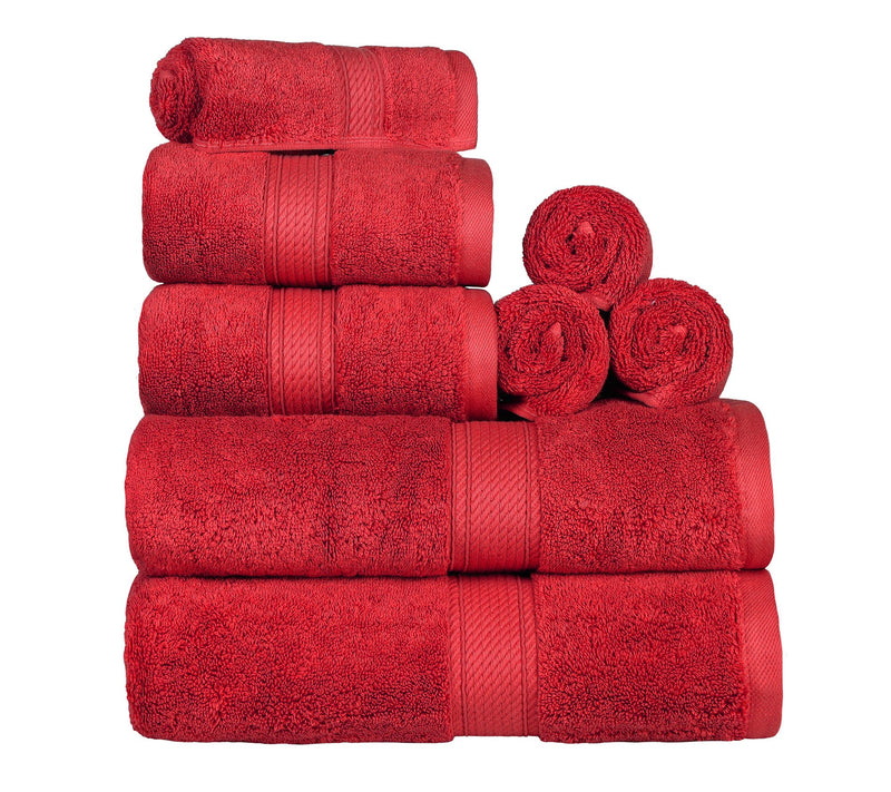 Superior Egyptian Cotton Absorbent 8-Piece ToweSet — View 32