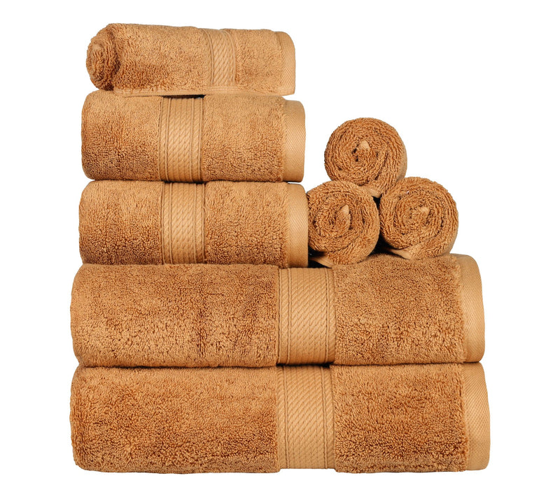 Superior Egyptian Cotton Absorbent 8-Piece ToweSet — View 34