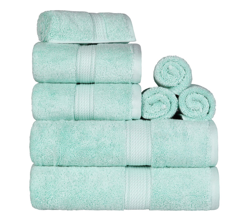 Superior Egyptian Cotton Absorbent 8-Piece ToweSet — View 36