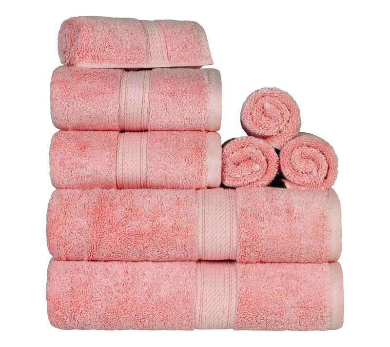Superior Egyptian Cotton Absorbent 8-Piece ToweSet — View 42