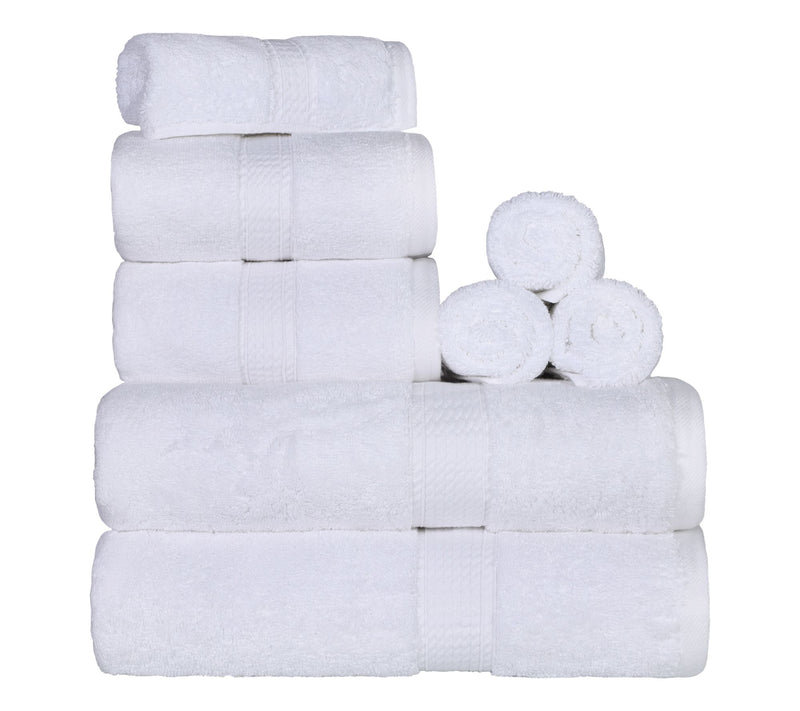 Superior Egyptian Cotton Absorbent 8-Piece ToweSet — View 49