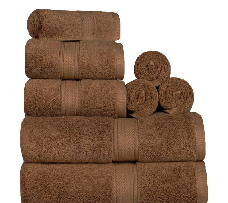 Superior Egyptian Cotton Absorbent 8-Piece ToweSet — View 7