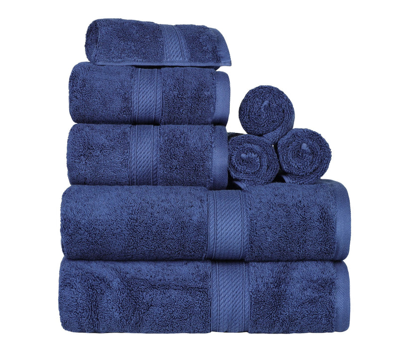 Superior Egyptian Cotton Absorbent 8-Piece ToweSet — View 27
