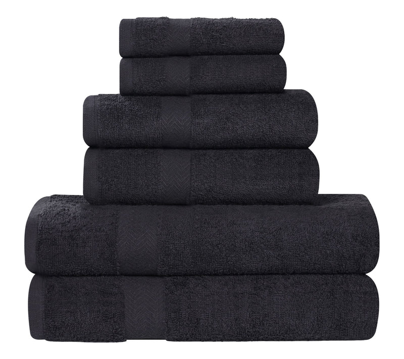 Superior Ultra-Soft Cotton 6-Piece Towel Set — View 3