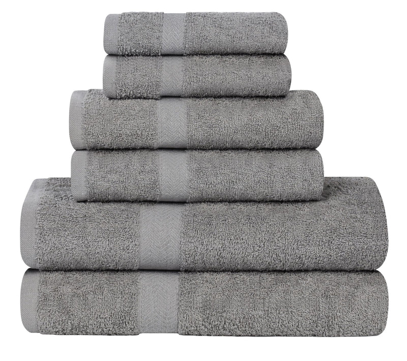 Superior Ultra-Soft Cotton 6-Piece Towel Set — View 5