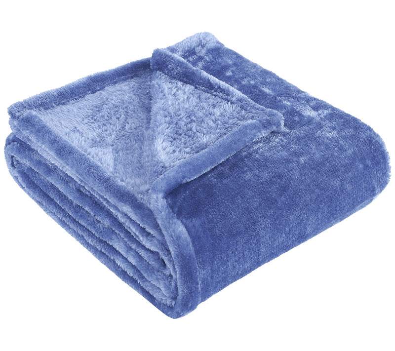Superior Ultra-Plush Solid Fleece Throw — View 5