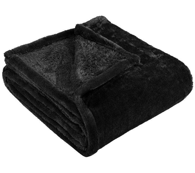 Superior Ultra-Plush Solid Fleece Throw — View 3