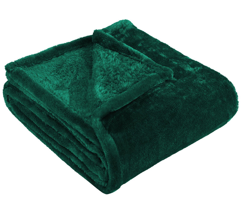Superior Ultra-Plush Solid Fleece Throw — View 13