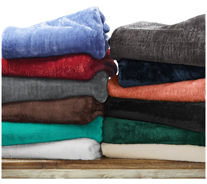 Superior Ultra-Plush Solid Fleece Throw — View 32