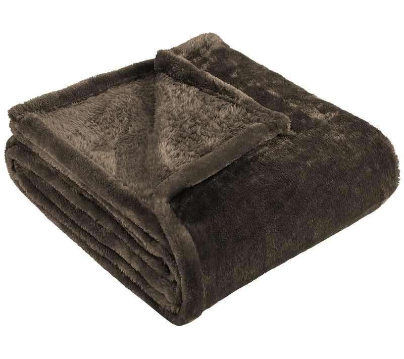 Superior Ultra-Plush Solid Fleece Throw — View 9