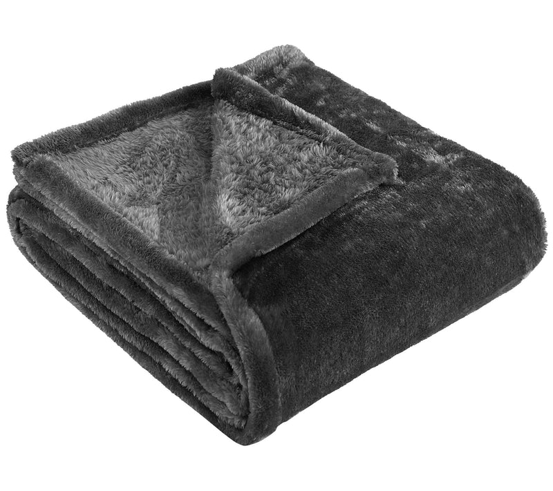 Superior Ultra-Plush Solid Fleece Throw — View 7
