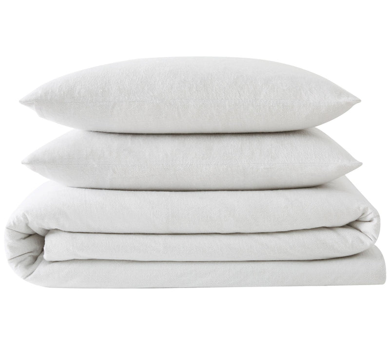 London Fog Herringbone Twin XL 2 Piece FlannelComforter Set — View 4