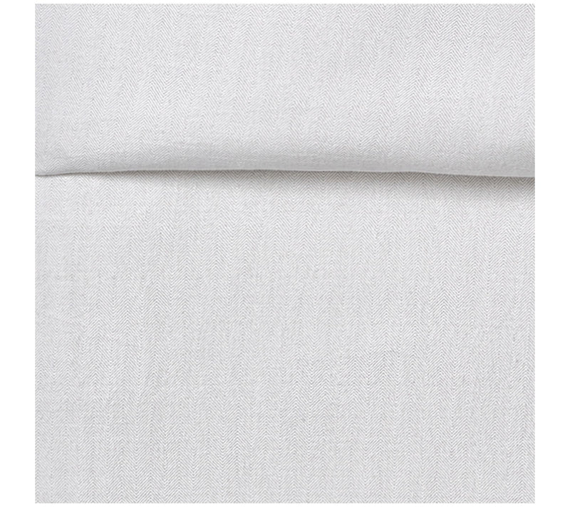 London Fog Herringbone Twin XL 2 Piece FlannelComforter Set — View 5