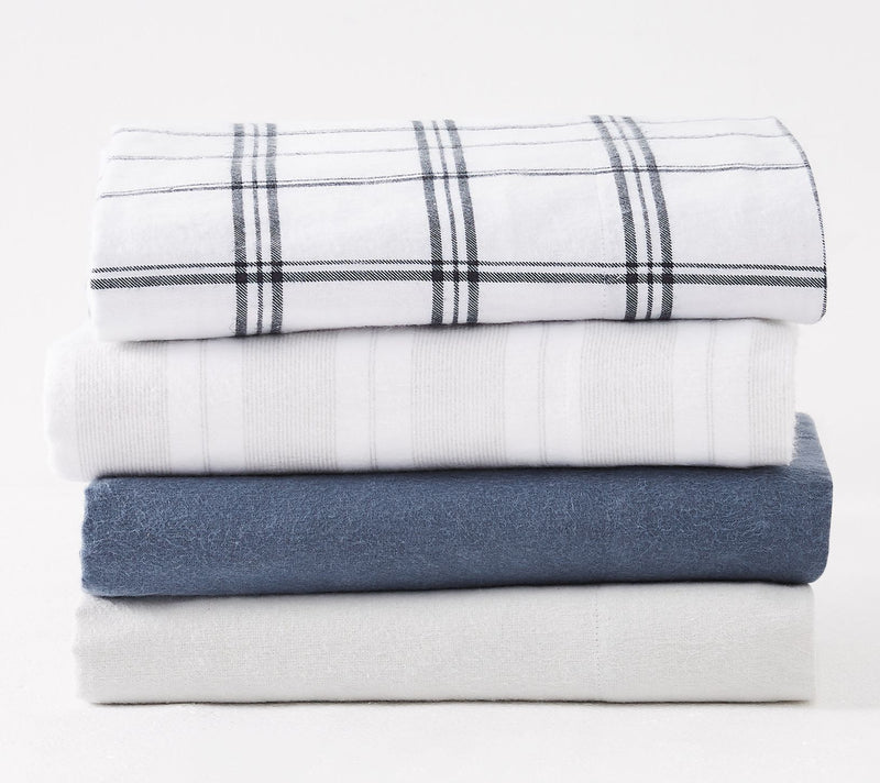 Truly Soft Solid Flannel 4 Piece King Sheet Set — View 13