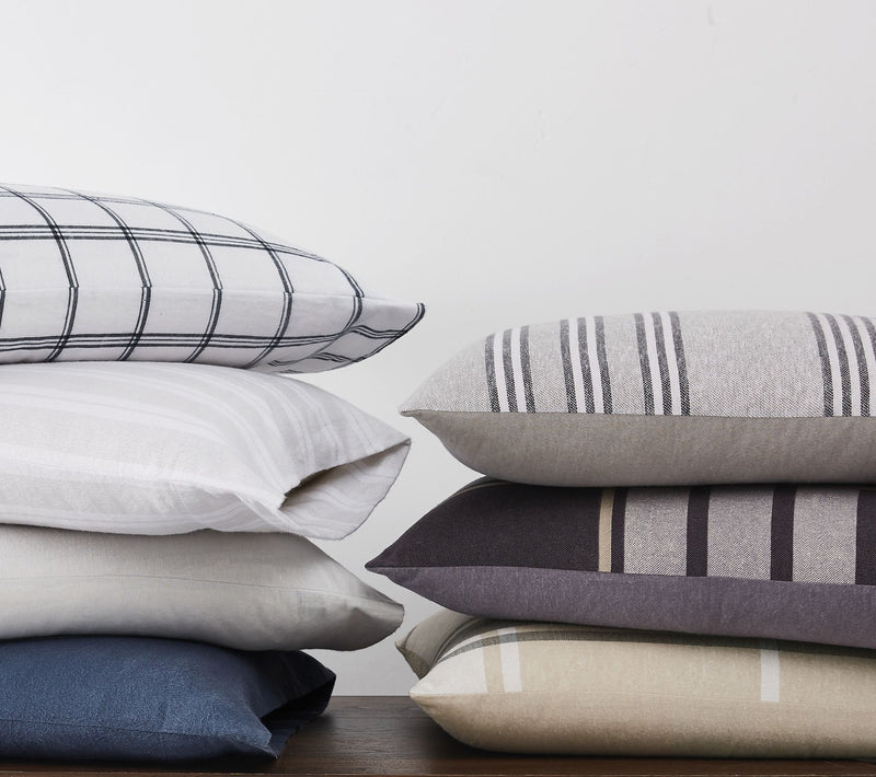 Truly Soft Bryce Stripe Flannel 3 Piece Twin Sheet Set — View 5