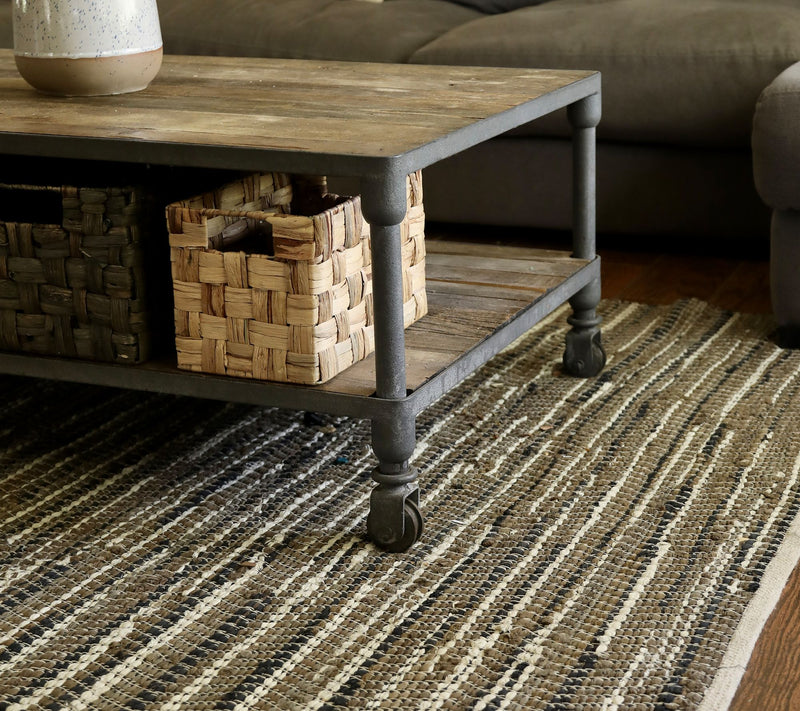 Pacific Thyme Multi-Color Woven 5' x 7' Area Rug — View 6