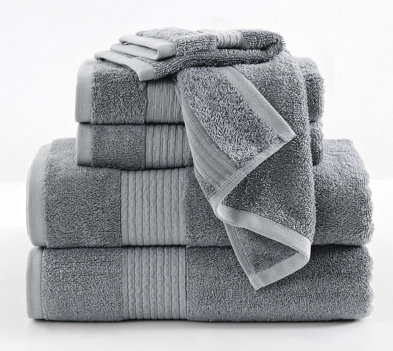 Brooklyn Loom Cotton TENCEL 6 Piece Towel Set — View 7