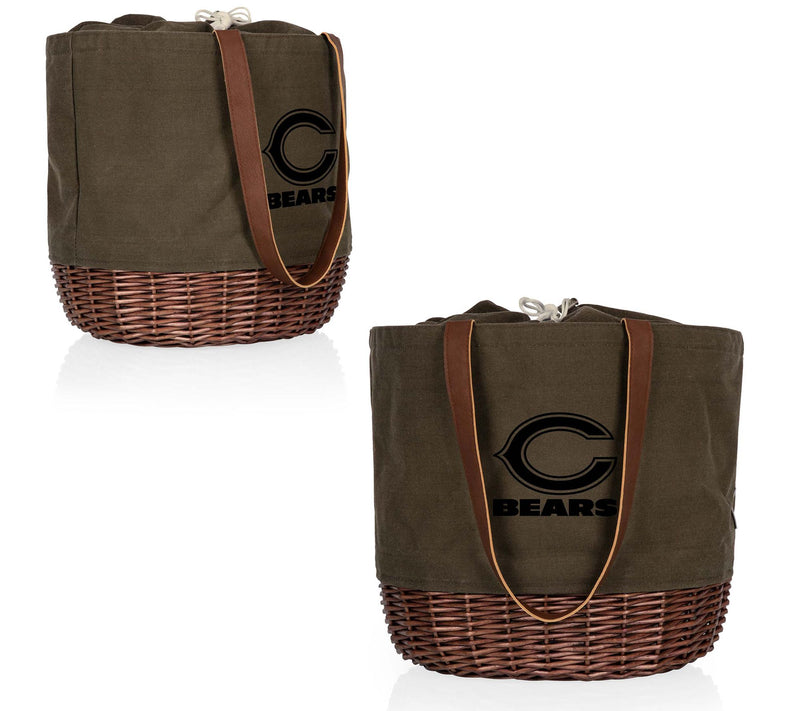NFL Coronado Canvas and Willow Basket Tote — View 2