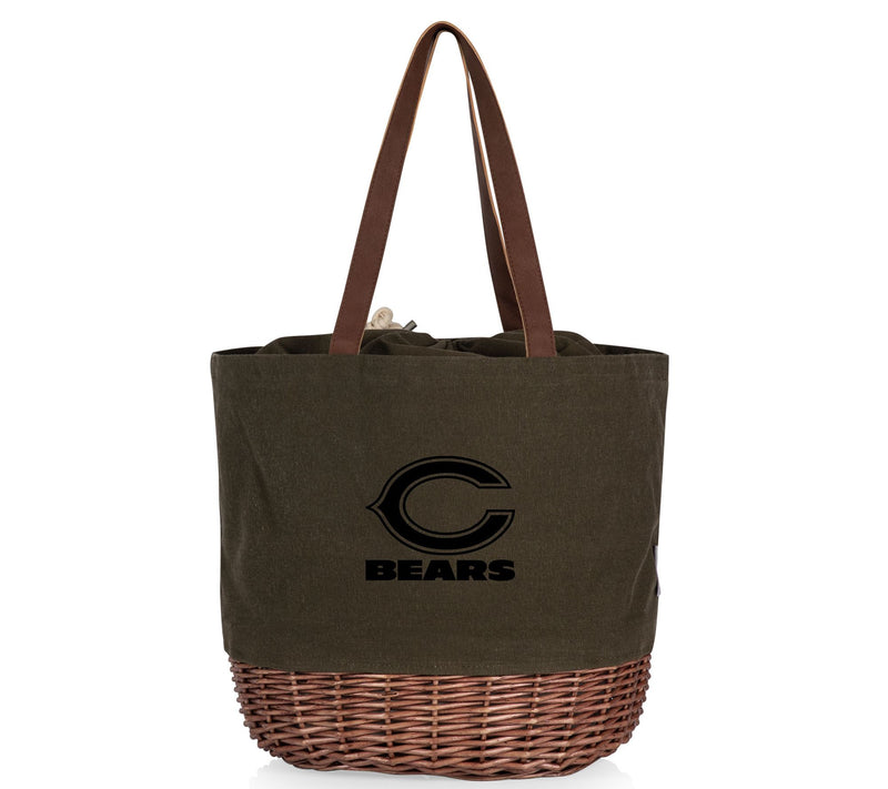 NFL Coronado Canvas and Willow Basket Tote — View 3