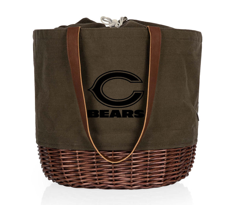 NFL Coronado Canvas and Willow Basket Tote — Main view